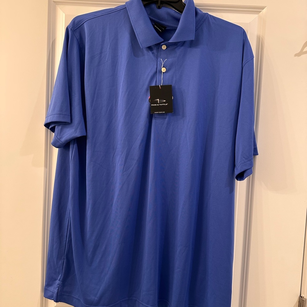 Men's Blue Polo Shirt